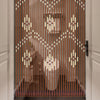 90x175CM 32-lines Wooden Beads String Door Curtain Room Entrance Divider Decor