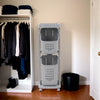 Rolling Laundry Sorter Cart Washing Basket Clothes Hamper Storage Bin On Wheels