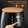 6L Air Fryer transparent New Large Capacity Touch Screen Multifunction mini oven