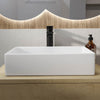 White Rectangular Countertop Basin 450mm - Corey CORGW450X320