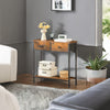 Slim Console Table with Storage - Ideal for Living Room and Hallway