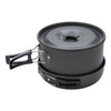 Portable Camping Cookware Set Hiking Outdoor Travel Cooking Pot Pan Saucepan Kit