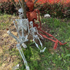 Halloween Poseable Skeleton Full Life Size Human Skeleton Decoration Prop 160cm