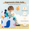 Kids Sofa Chair Foam Filled Armchair Leaf Toddler Couch Upholstered Armchair