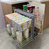 Cabinet Pull Out Kitchen Unit Blind Magic Corner Base Shelves Storage Basket