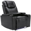 Electric Pu Leather Recliner Chair W/ USB Charge Port Sofa Gaming Home Armchair