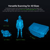 3D Scanner - 3D Printer Accessories 0.01/0.02mm Accuracy 60/20FPS Blue Laser NIR