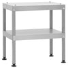 BBQ Oven Smoker with Table Galvanised Steel O4G5