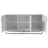Sideboard Display Cabinet TV Stand Shelf Living Room Wooden Storage Cupboard