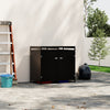 Outdoor Wheelie Bin Storage MetalStore Cover Garden Rubbish Dustbin Shed Storage