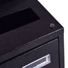 Wall Mounted Outdoor Large Lockable Mailbox Steel Locking Home Letter Post Box