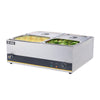 Electric Food Warmer Catering 4/6 Pots Bain Marie Buffet Wet Well Heat with Lids