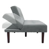 Fabric Sofa Bed Small Couch Settee Loveseat Sofabed Single Sleeper Recliner Beds