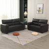 Luxury Faux Leather 2/3 Seater Sofa Couch Settee Padded Seat Armchair Furniture