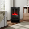 WiFi Freestanding Electric Fireplace Fire Flame Effect Heater Log Burner Stove