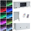 Fireplace TV Stand for TVs up to 65 Inches With 1500W Electric Fireplace Insert