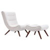 Huge Egg Chair Banana Sofa Armchair with Stool for Bedroom Living Room Fireside