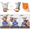 Portable Camping Cooking Cookware Set Aluminium Oxide Pots Pans Kettle 9-16Pcs