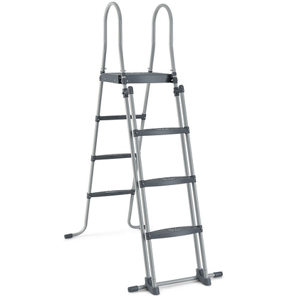 122CM Swimming Pool Ladder A-Shaped Stainless Steel Above Ground Safety Ladder