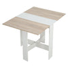 Dining Table Drop Leaf Extendable Breakfast Folding Desk Space Saving UK