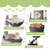 Cat Tree Tower Multi-Level Cat Condo with Scratching Post Kittens Activity 162CM