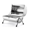 Stainless Steel Portable Barrel Barbecue Outdoor Garden BBQ Grill Cooking Stoves
