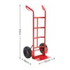 Heavy Duty Foldable Hand Truck Pneumatic Tyres Sack Barrow Trolley 200 KG 441lbs