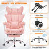 Executive Racing Gaming Chair Faux Leather Computer Desk Chair Swivel Adjustable