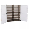 XL Large Shoe Rack Shoe Storage Cabinet Shelf Unit Door Hallway DIY Cube Cabinet