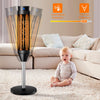 Oscillating Ceramic Tower Heater Indoor Portable Heater Fan w/Wireless Remote