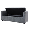 2 Seater Ottoman Storage Box Bench Pouffe Seat Chair Bed End Stool Footstool NEW