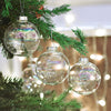 5-50X Hanging Glass Ball Baubles DIY Fillable Sphere Ornament Wedding