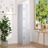 Lockable Storage Home Office Filing Cabinet Slim Cupboard Chest Drawers Security