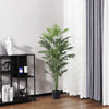 160cm Large Faux Palm Tree Fake Artificial Green Plants Realistic Tree Garden UK