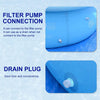 Large Swimming Pool About Gound Pool Inflatable Garden Outdoor Pools 8/10FT