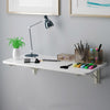 Drop-leaf Wall Table Fold Down Study Writing Desk Kitchen Floating Storage Shelf