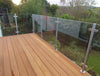 Clear Glass Balustrade Panels 10mm Toughened Glass for Decking Balcony Stairs