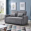 Convertible Sofa Bed 3-in-1 Pull out Sofabed 2 Seater Guest Sleeper Beds Settee