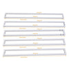 Heavy Duty Iron Wedding Backdrop Stand DIY Party Canopy Frame Kit Indoor Outdoor