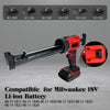 For Milwaukee 18V 450LM Cordless Electric Caulking Glass Mastic Sealant Glue Gun