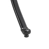 68CM Round Cast Aluminum Table Patio Dining Bistro Table with 5 cm Umbrella Hole