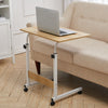 Adjustable Height Moveable Over Bed Tables Tray Mobility Aid Chair/Sofa/Hospital