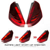 LED Red Tail Lights for Ford Fiesta MK7 MK7.5 2008-2020 Sequential Rear Lamps ✅
