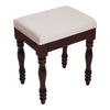 Vanity Chair Dressing Table Stool Makeup Seat Baroque Piano Chair, 46.5x39x29 CM