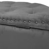 Velvet Storage Ottoman Footrest Bench Stool Box Seat Pouffe Chair Chest Bedroom