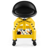 Rolling Mechanic Stool Height Adjustable Workshop Creeper Seat 150 KG Capacity