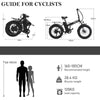 20" Folding Electric Bike 36V 13Ah 250W City Ebike 15.5mph Fat Tire