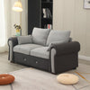 Luxury 2, 3 Seater Linen Fabric Couch Sofa Chaise Living Room Furniture