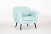 Sofa Modern Scandinavian Bucket Tub Chair Seat Modern Armchair Fabric 2 3 Seater