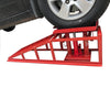 2x Heavy Duty 2 Ton Metal Car Ramp Lift Height Adjustable Hydraulic Jack Garage